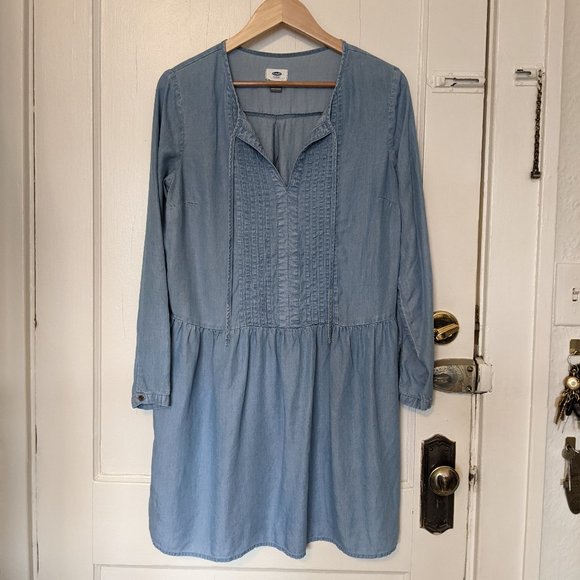 Old Navy Light Blue Dress, Size M - Picture 1 of 3